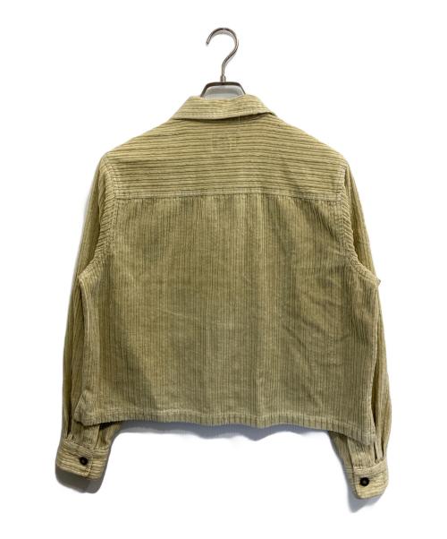 ATLAST & CO（アットラスト）ATLAST & CO (アットラスト) 太畝コーデュロイジップジャケット ベージュ サイズ:LARGEの古着・服飾アイテム