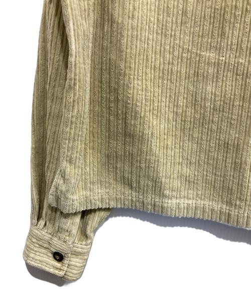 ATLAST & CO（アットラスト）ATLAST & CO (アットラスト) 太畝コーデュロイジップジャケット ベージュ サイズ:LARGEの古着・服飾アイテム
