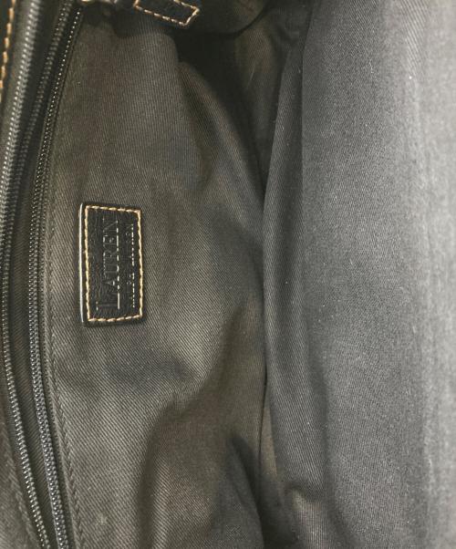 LAUREN RALPH LAUREN（ローレン ラルフ ローレン）LAUREN RALPH LAUREN (ローレン ラルフ ローレン) ワンショルダーバッグ ブラックの古着・服飾アイテム