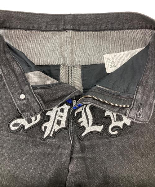 SUPPLIER（サプライヤー）SUPPLIER (サプライヤー) RACING LOGO DENIM PANTS ブラック サイズ:Mの古着・服飾アイテム