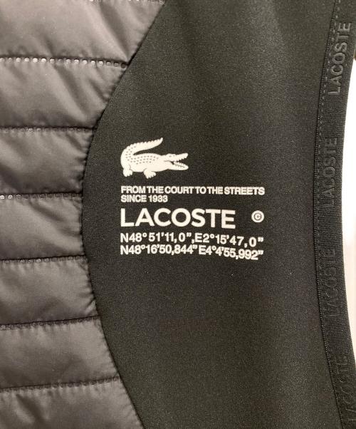 LACOSTE（ラコステ）LACOSTE (ラコステ) リバーシブルパッデッドベスト ブラック サイズ:Mの古着・服飾アイテム