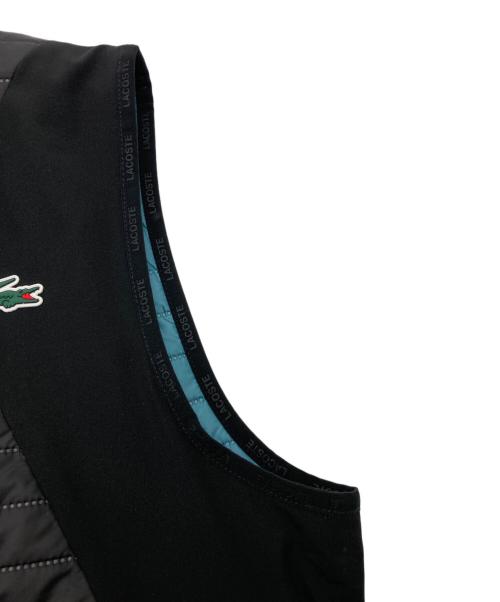LACOSTE（ラコステ）LACOSTE (ラコステ) リバーシブルパッデッドベスト ブラック サイズ:Mの古着・服飾アイテム