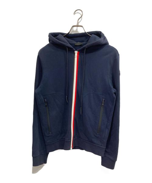 MONCLER（モンクレール）MONCLER (モンクレール) ジップパーカー ネイビー サイズ:Mの古着・服飾アイテム