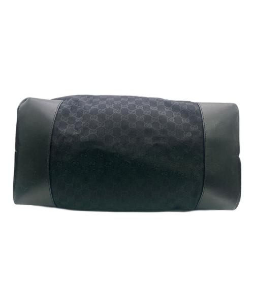 GUCCI（グッチ）GUCCI (グッチ) GGキャンバス ダッフルバッグ ブラックの古着・服飾アイテム