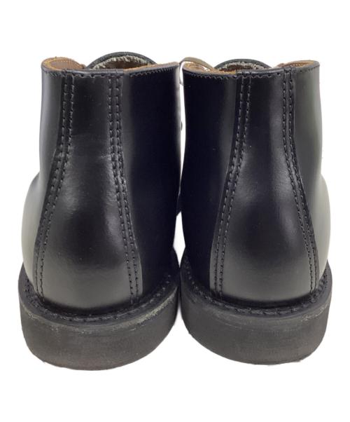 RED WING（レッドウィング）RED WING (レッドウィング) ポストマンチャッカブーツ ブラック サイズ:8.5Dの古着・服飾アイテム