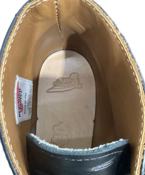 RED WING（レッドウィング）RED WING (レッドウィング) ポストマンチャッカブーツ ブラック サイズ:8.5Dの古着・服飾アイテム