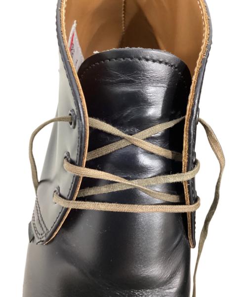 RED WING（レッドウィング）RED WING (レッドウィング) ポストマンチャッカブーツ ブラック サイズ:8.5Dの古着・服飾アイテム