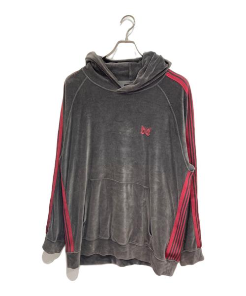 Needles（ニードルズ）Needles (ニードルズ) Track Hoody/トラックフーディ グレー サイズ:XLの古着・服飾アイテム