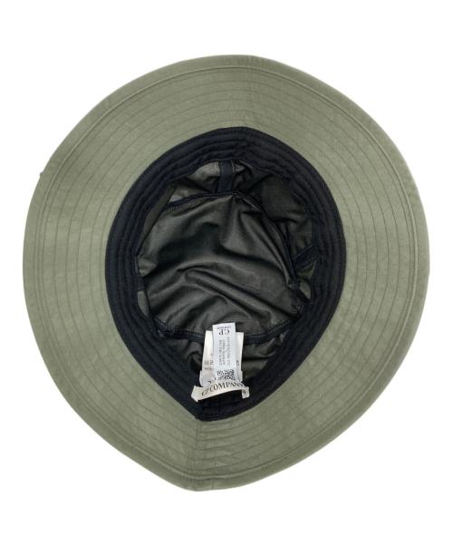 C.P COMPANY（シーピーカンパニー）C.P COMPANY (シーピーカンパニー) クロムR レンズ バケットハット オリーブ サイズ:Lの古着・服飾アイテム