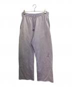 BOWWOWバウワウ）の古着「SWEAT PANTS AGED / スウェットパンツ」｜パープル
