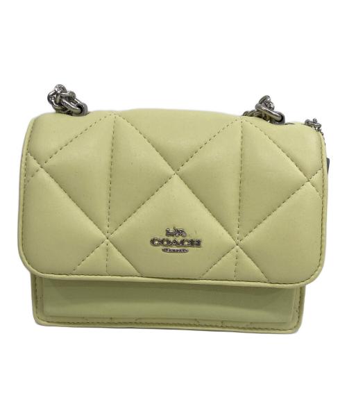 COACH（コーチ）COACH (コーチ) ミニクレアクロスボディ・パフィーバッグ グリーンの古着・服飾アイテム