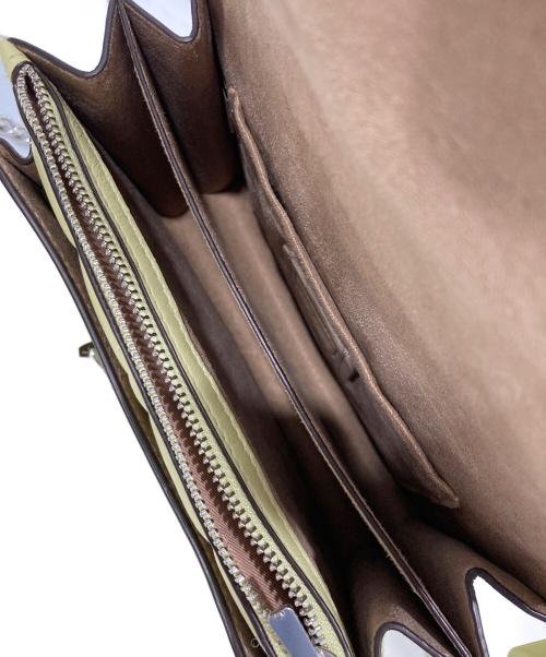 COACH（コーチ）COACH (コーチ) ミニクレアクロスボディ・パフィーバッグ グリーンの古着・服飾アイテム