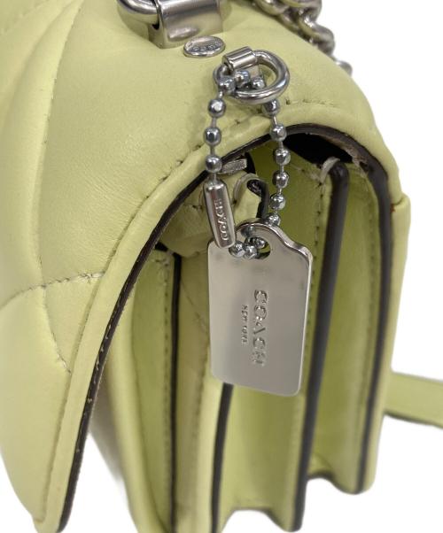 COACH（コーチ）COACH (コーチ) ミニクレアクロスボディ・パフィーバッグ グリーンの古着・服飾アイテム