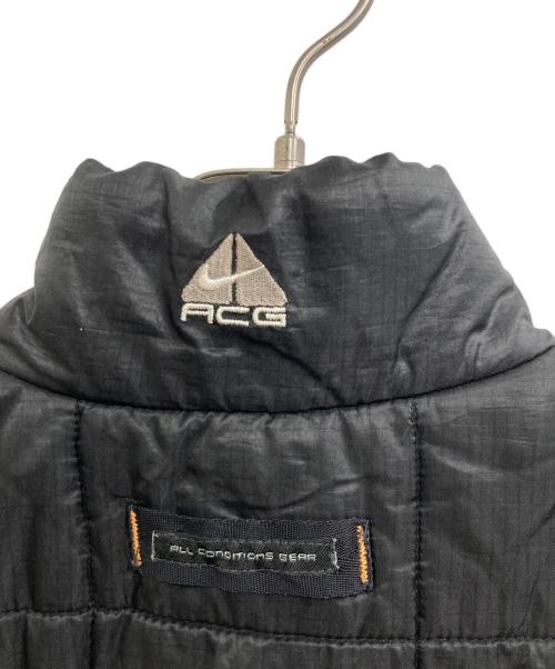 NIKE ACG（ナイキエーシージー）NIKE ACG (ナイキエーシージー) プリマロフト中綿ベスト ブラック サイズ:Ｌの古着・服飾アイテム