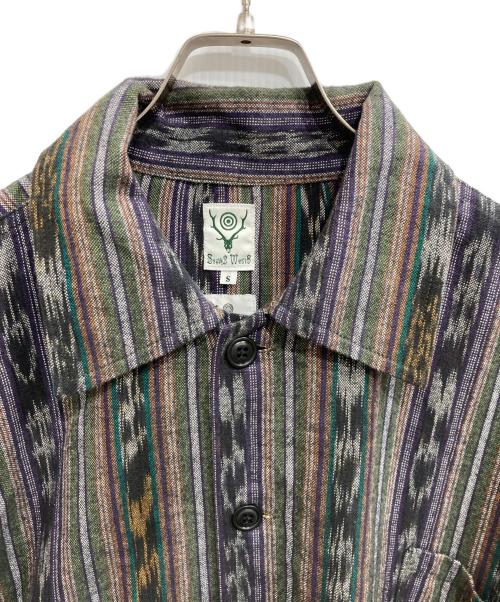South2 West8（サウスツー ウエストエイト）South2 West8 (サウスツー ウエストエイト) Hunting Shirt/ハンティングシャツ グレー サイズ:Ｓの古着・服飾アイテム