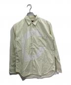 COMME des GARCONS HOMME PLUSコムデギャルソンオムプリュス）の古着「パッチカットワークシャツ」｜黄緑