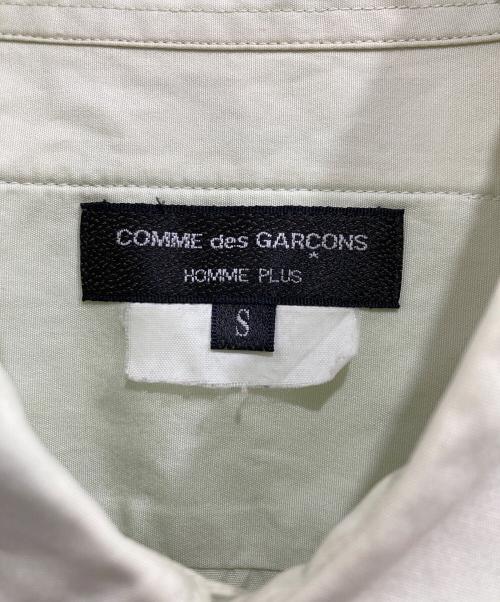 COMME des GARCONS HOMME PLUS（コムデギャルソンオムプリュス）COMME des GARCONS HOMME PLUS (コムデギャルソンオムプリュス) パッチカットワークシャツ 黄緑 サイズ:Sの古着・服飾アイテム