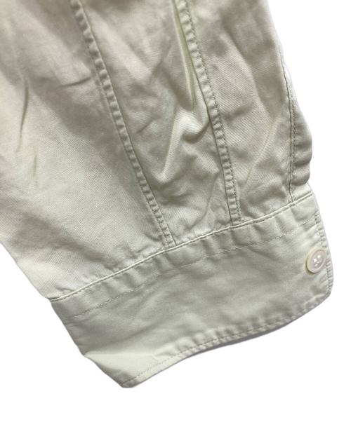 COMME des GARCONS HOMME PLUS（コムデギャルソンオムプリュス）COMME des GARCONS HOMME PLUS (コムデギャルソンオムプリュス) パッチカットワークシャツ 黄緑 サイズ:Sの古着・服飾アイテム