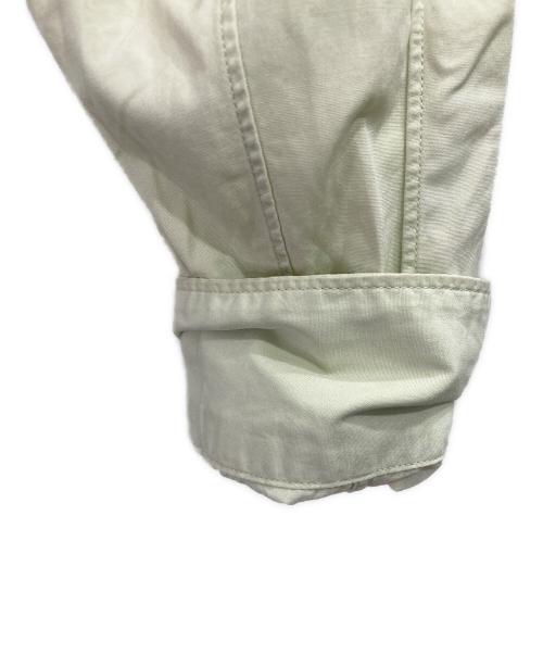 COMME des GARCONS HOMME PLUS（コムデギャルソンオムプリュス）COMME des GARCONS HOMME PLUS (コムデギャルソンオムプリュス) パッチカットワークシャツ 黄緑 サイズ:Sの古着・服飾アイテム