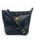 MCM（エムシーエム）の古着「レザーショルダーバッグ」｜ブラック