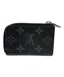 LOUIS VUITTON（ルイ ヴィトン）の古着「エクリプスポルトモネ ジュールコインケース」｜ブラック
