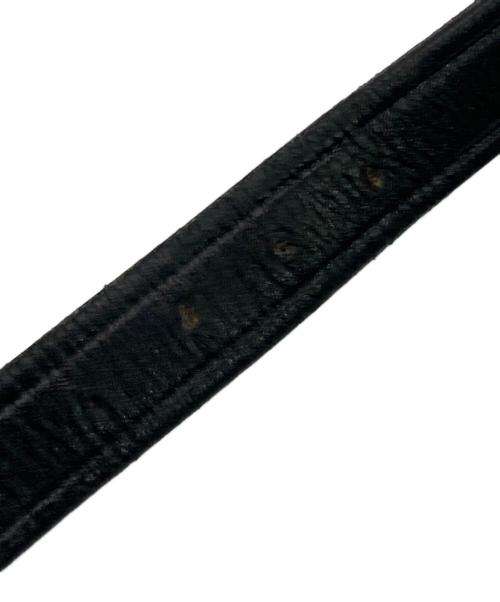 TORY LEATHER（トリーレザー）TORY LEATHER (トリーレザー) シルバー バックル ウエスタン ベルト ブラック サイズ:30の古着・服飾アイテム