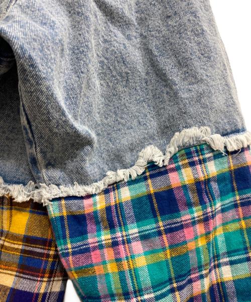 RE.（アールイードット）RE. (アールイードット) 一石三鳥デニムジャケット インディゴ サイズ:FREEの古着・服飾アイテム