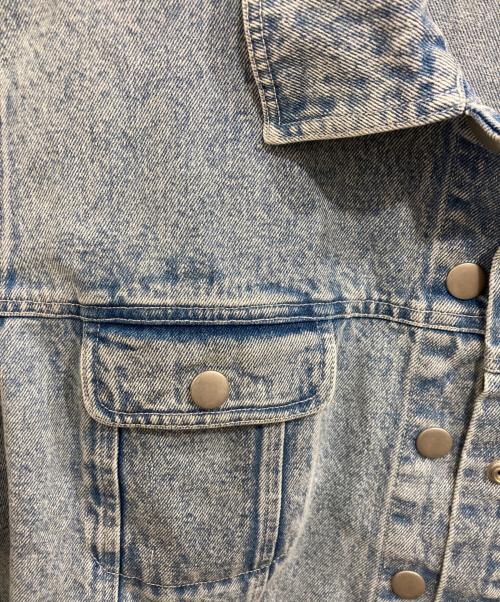 RE.（アールイードット）RE. (アールイードット) 一石三鳥デニムジャケット インディゴ サイズ:FREEの古着・服飾アイテム