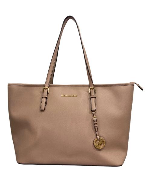 MICHAEL KORS（マイケルコース）MICHAEL KORS (マイケルコース) トートバッグ ピンクの古着・服飾アイテム