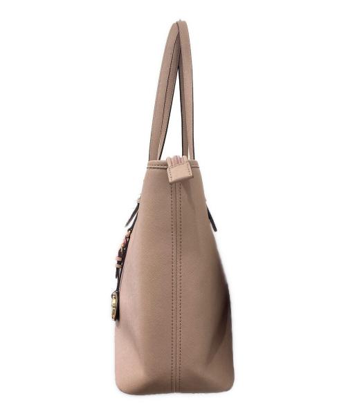 MICHAEL KORS（マイケルコース）MICHAEL KORS (マイケルコース) トートバッグ ピンクの古着・服飾アイテム