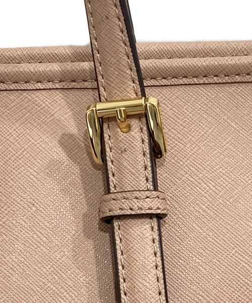 MICHAEL KORS（マイケルコース）MICHAEL KORS (マイケルコース) トートバッグ ピンクの古着・服飾アイテム