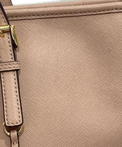 MICHAEL KORS（マイケルコース）MICHAEL KORS (マイケルコース) トートバッグ ピンクの古着・服飾アイテム