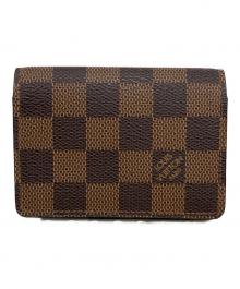 LOUIS VUITTON（ルイ ヴィトン）の古着「名刺入れ」｜ブラウン