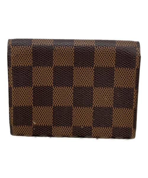 LOUIS VUITTON（ルイ ヴィトン）LOUIS VUITTON (ルイ ヴィトン) 名刺入れ ブラウンの古着・服飾アイテム