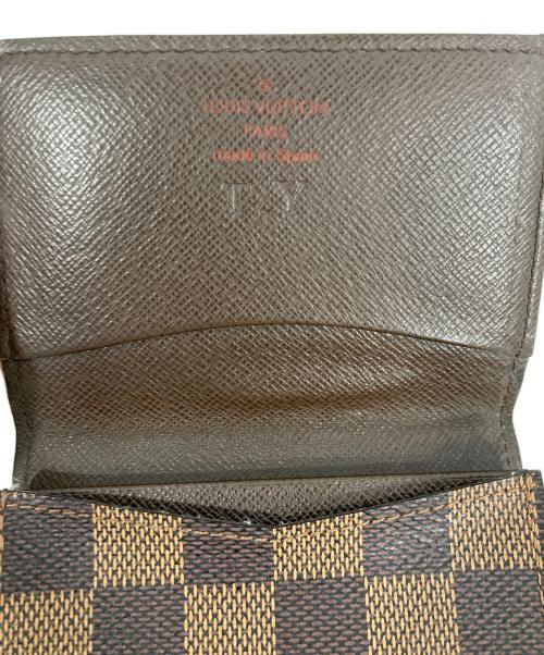 LOUIS VUITTON（ルイ ヴィトン）LOUIS VUITTON (ルイ ヴィトン) 名刺入れ ブラウンの古着・服飾アイテム