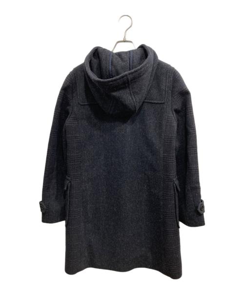 PS Paul Smith（ＰＳポールスミス）PS Paul Smith (ＰＳポールスミス) レザーベルトダッフルコート ブラック サイズ:40の古着・服飾アイテム