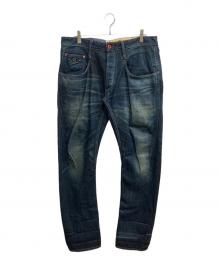 Denham（デンハム）の古着「CROSSBACK MIJDIW CARROT FIT」｜インディゴ