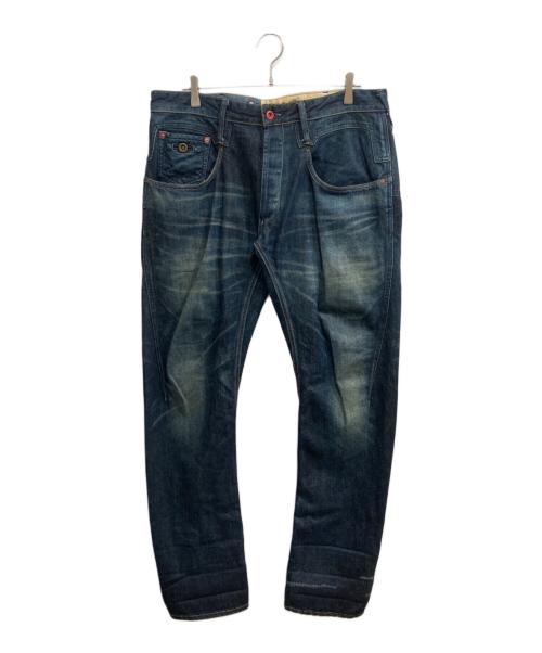 Denham（デンハム）Denham (デンハム) CROSSBACK MIJDIW CARROT FIT インディゴ サイズ:SIZE W34×L34の古着・服飾アイテム