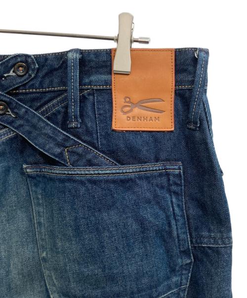 Denham（デンハム）Denham (デンハム) CROSSBACK MIJDIW CARROT FIT インディゴ サイズ:SIZE W34×L34の古着・服飾アイテム