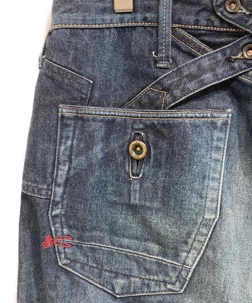 Denham（デンハム）Denham (デンハム) CROSSBACK MIJDIW CARROT FIT インディゴ サイズ:SIZE W34×L34の古着・服飾アイテム