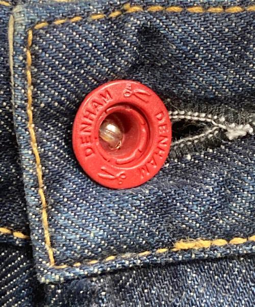 Denham（デンハム）Denham (デンハム) CROSSBACK MIJDIW CARROT FIT インディゴ サイズ:SIZE W34×L34の古着・服飾アイテム