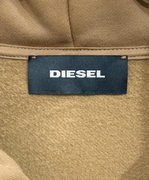 DIESEL（ディーゼル）DIESEL (ディーゼル) キルティングジャケット ブラック×ベージュ サイズ:Mの古着・服飾アイテム