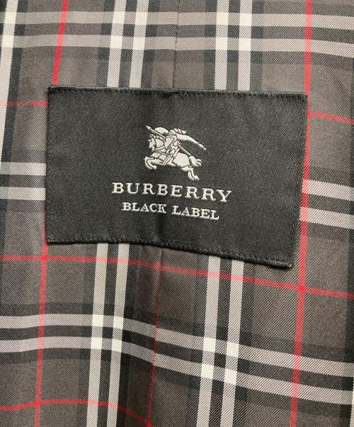 BURBERRY BLACK LABEL（バーバリーブラックレーベル）BURBERRY BLACK LABEL (バーバリーブラックレーベル) ステンカラーコート ネイビー サイズ:Mの古着・服飾アイテム
