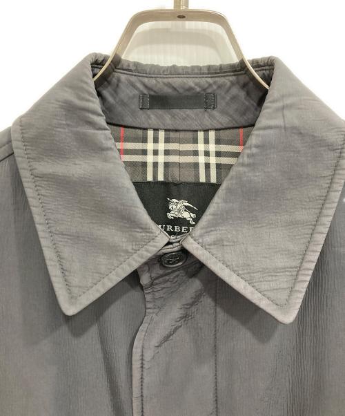 BURBERRY BLACK LABEL（バーバリーブラックレーベル）BURBERRY BLACK LABEL (バーバリーブラックレーベル) ステンカラーコート ネイビー サイズ:Mの古着・服飾アイテム