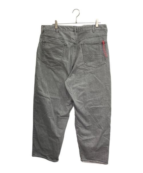 BEAMS（ビームス）BEAMS (ビームス) モンスター 5ポケット デニムパンツ グレー サイズ:XLの古着・服飾アイテム