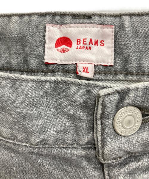 BEAMS（ビームス）BEAMS (ビームス) モンスター 5ポケット デニムパンツ グレー サイズ:XLの古着・服飾アイテム