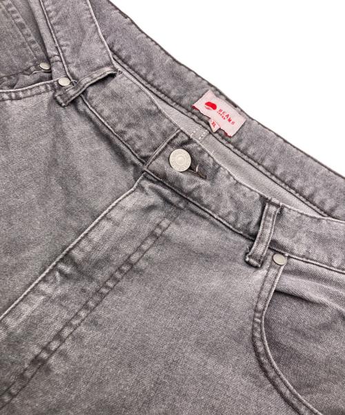 BEAMS（ビームス）BEAMS (ビームス) モンスター 5ポケット デニムパンツ グレー サイズ:XLの古着・服飾アイテム