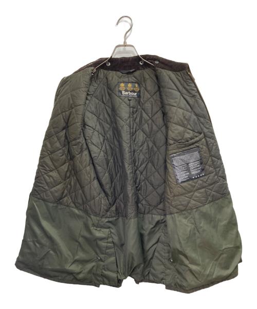 Barbour（バブアー）Barbour (バブアー) エルボーパッチ付切替オイルドカバーオール ブラウン サイズ:Lの古着・服飾アイテム