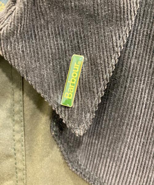 Barbour（バブアー）Barbour (バブアー) エルボーパッチ付切替オイルドカバーオール ブラウン サイズ:Lの古着・服飾アイテム