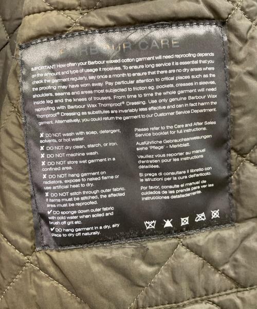 Barbour（バブアー）Barbour (バブアー) エルボーパッチ付切替オイルドカバーオール ブラウン サイズ:Lの古着・服飾アイテム